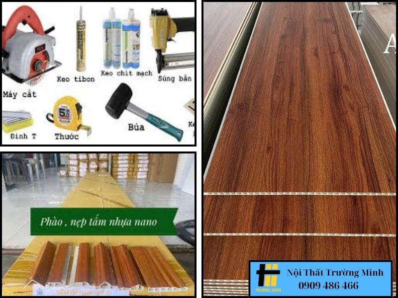 dụng cụ thi công tấm ốp nano tại đà nẵng